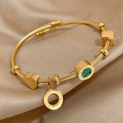 Emerence Rousseau 18K Gold Bracelet