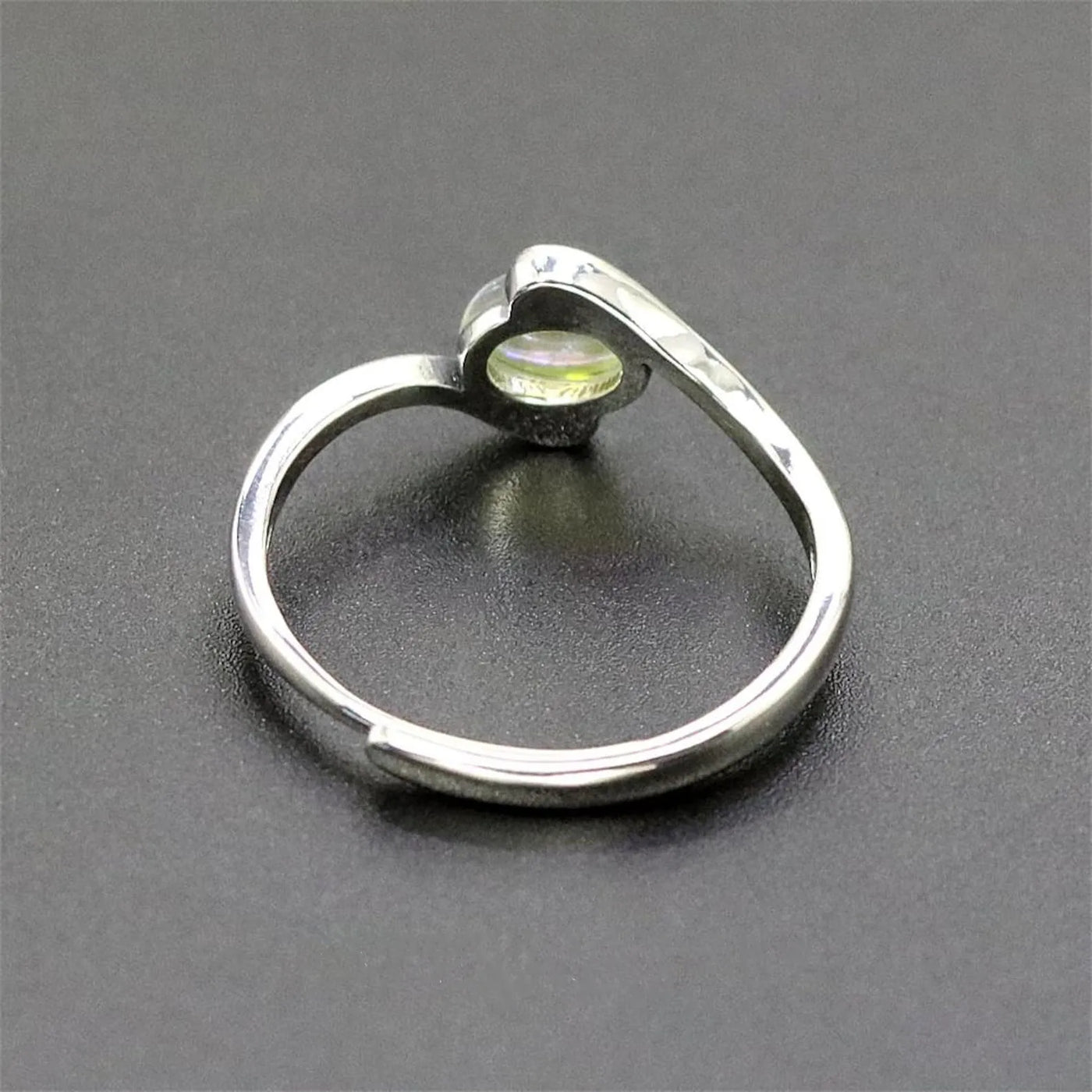 Adjustable Moonstone Orbit Ring