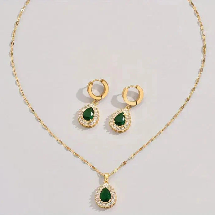 Rheya Lysandelle Exquisite Gold Jewelry Set
