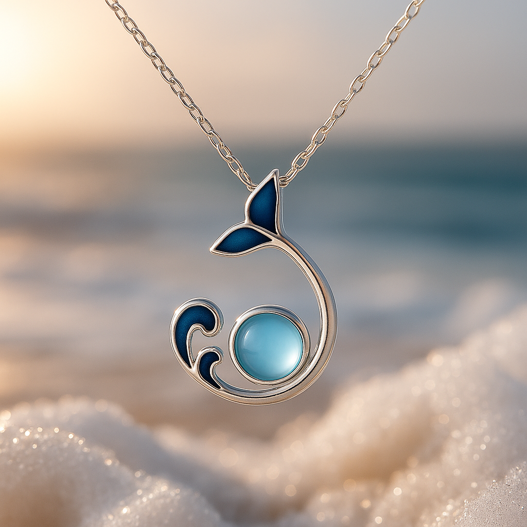 Pearlina Sterling Silver Necklace | Dance of the Tides Collection
