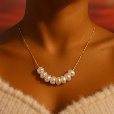 Thalia Lucenti Baroque Pearl Necklace