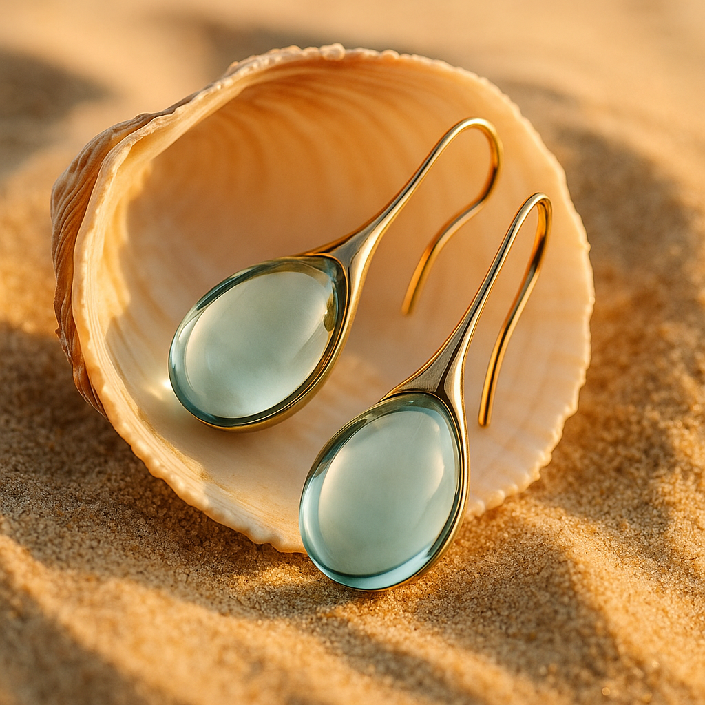 Undina | Tear of the Sea Glass Pendant Necklace