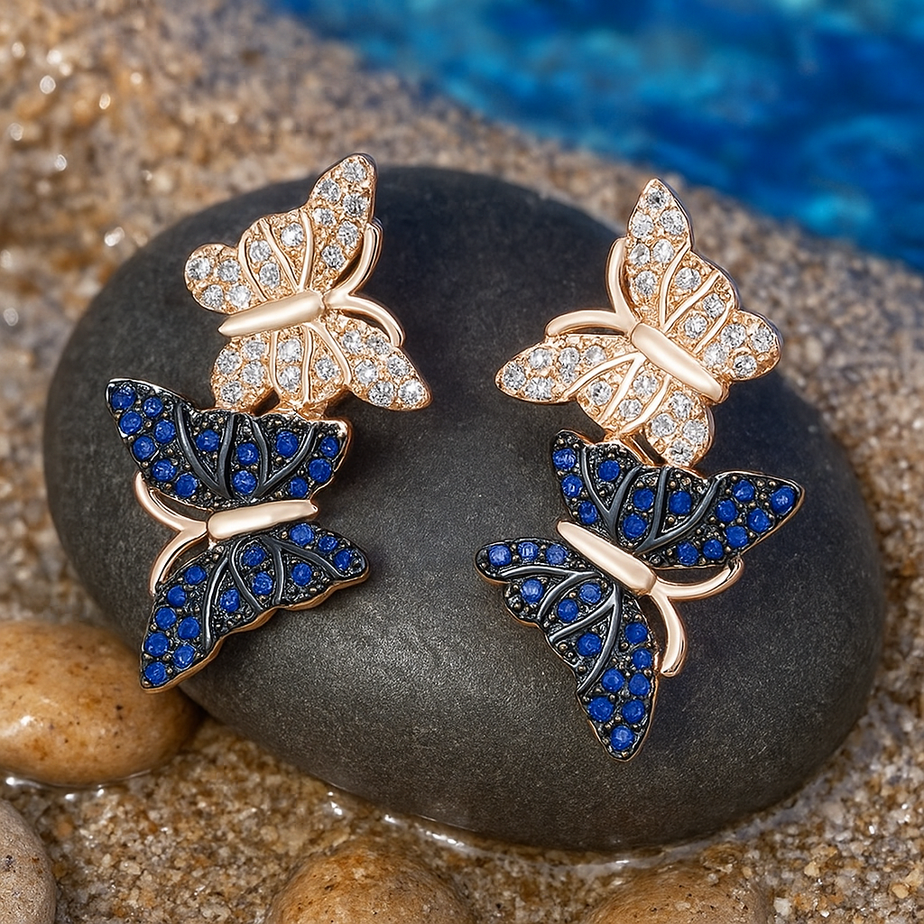 Cordelia Butterfly Earrings