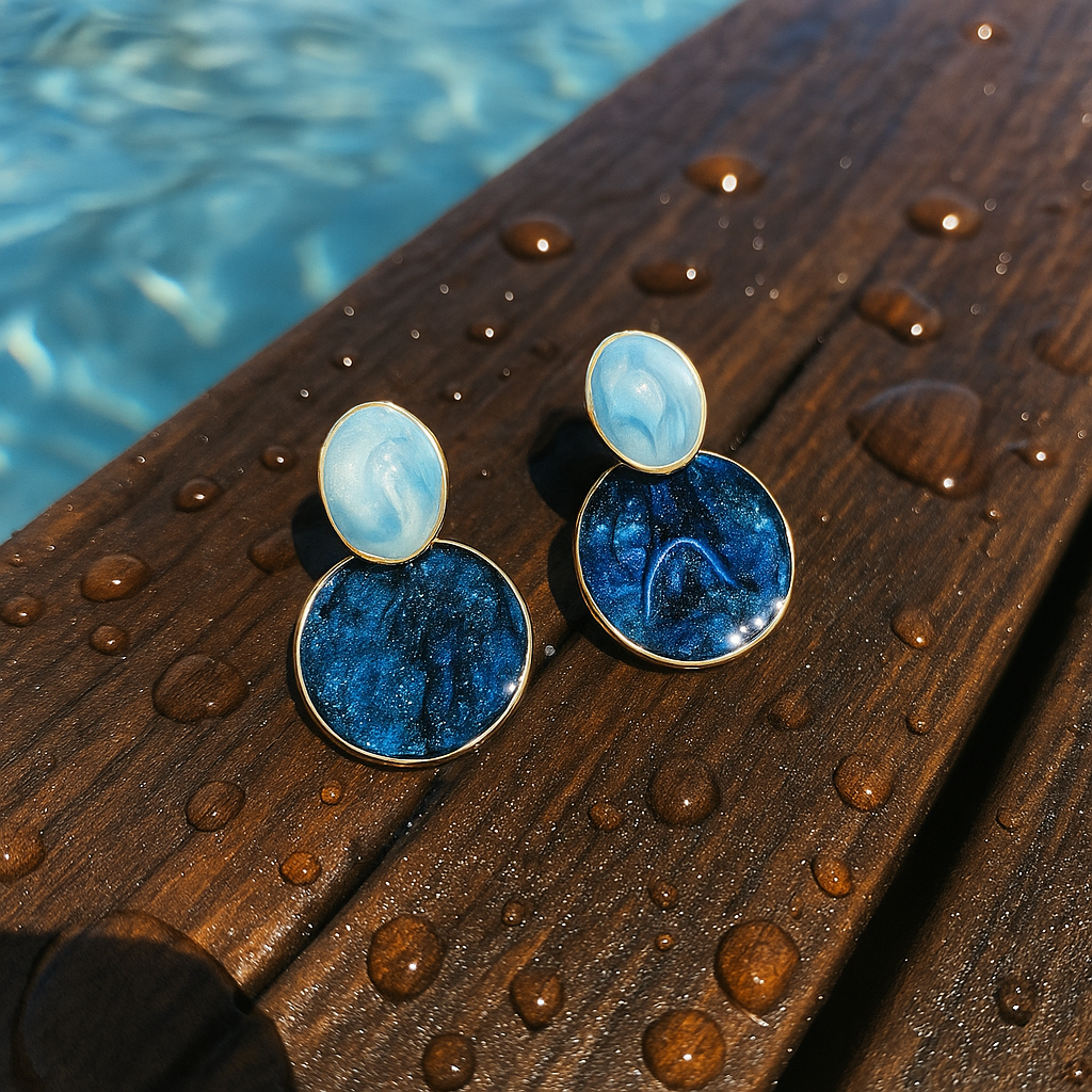Dear Heaven and Seabed Earrings