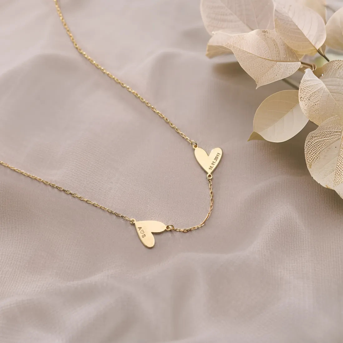 Personalized Heart Name Necklace