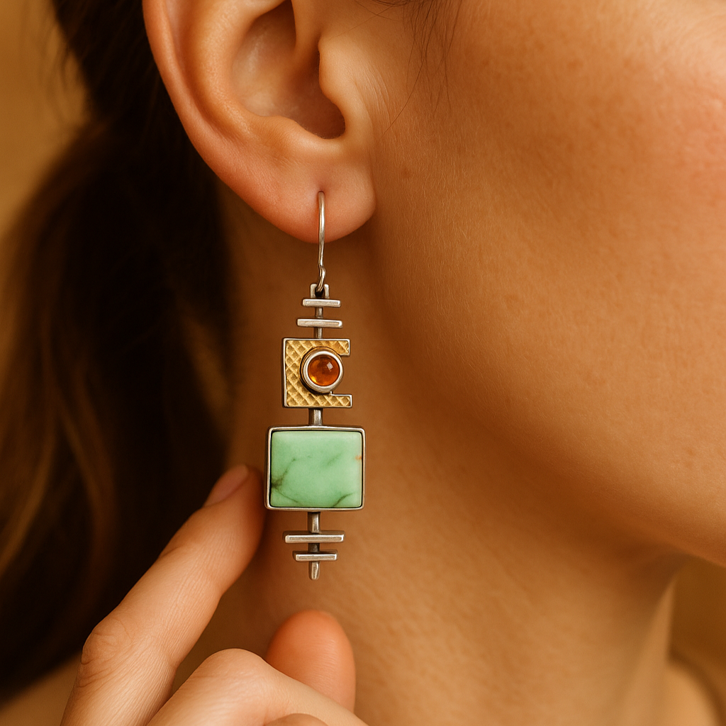 Dana | Handcrafted Ethnic Drop Earrings