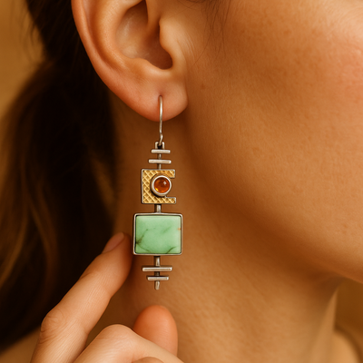 Dana | Handcrafted Ethnic Drop Earrings