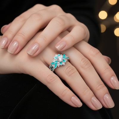 Garden Symphony Ring – Moissanite