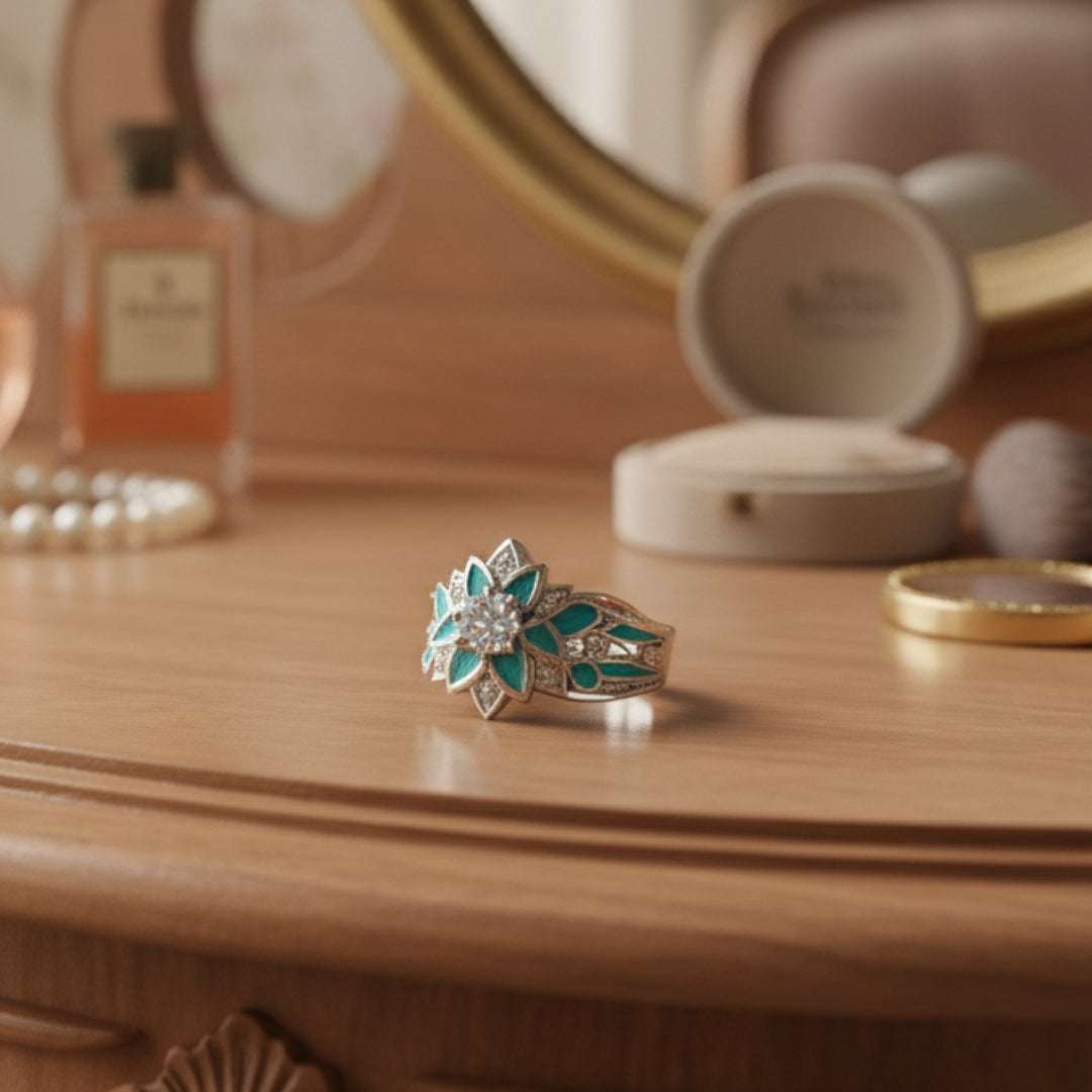 Garden Symphony Ring – Moissanite