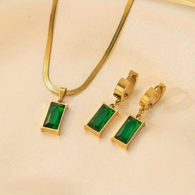 Iselotte Verdain Exquisite Gold Jewelry Set