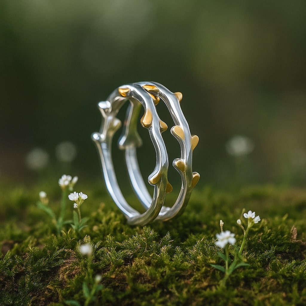 Chloris Sterling Silver Statement Ring