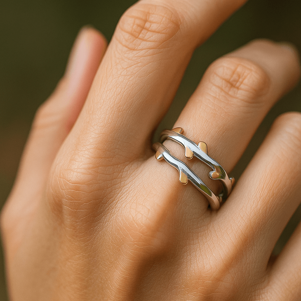 Chloris Sterling Silver Statement Ring