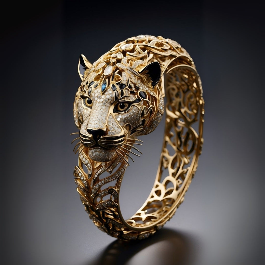Exotic Leopard Bright Ring