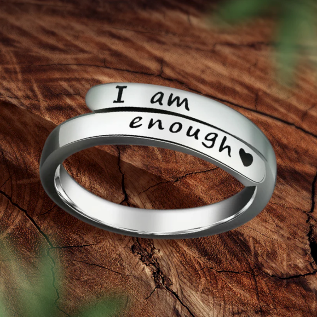 I Am Enough Ring – A Daily Affirmation