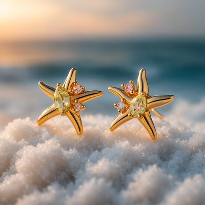 Arabelle Starfish Dangle Earrings