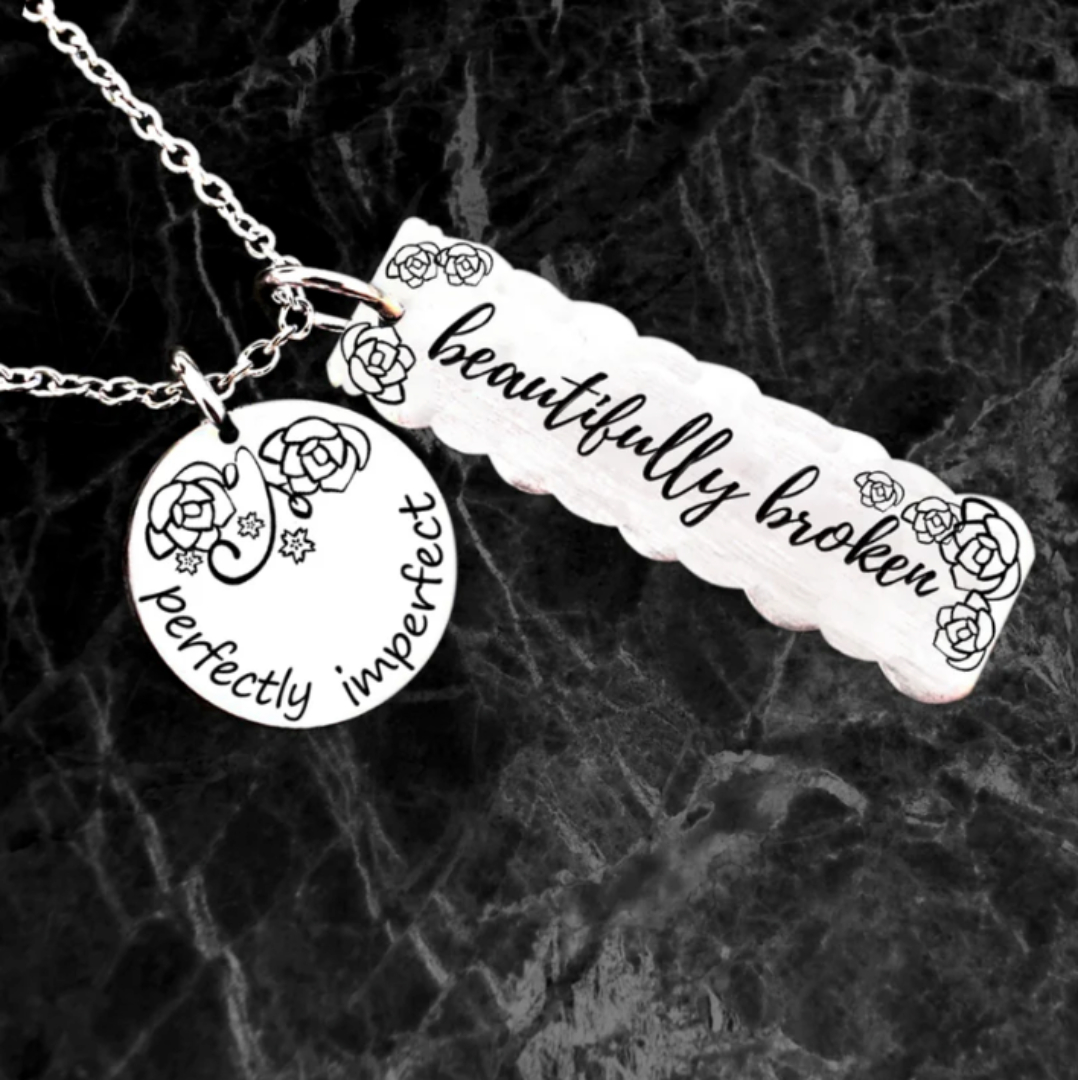 Perfectly Imperfect Necklace – Beautifully Broken, Beautifully You