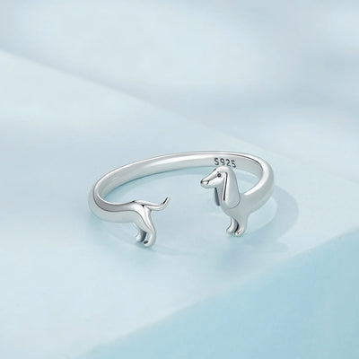 Adjustable Dachshund Ring