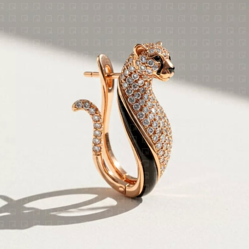 Leopard Bright Earrings