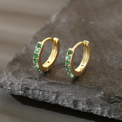 Verina Costa Gold Plated Hoop Earrings