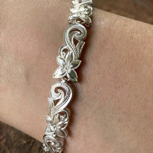 Ivy Silvered Bracelet