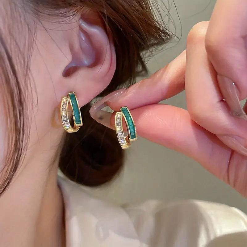 Chloé Feuillage Gold Earrings