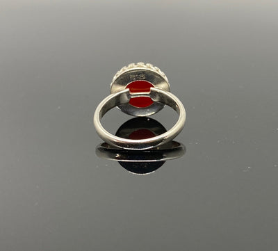 Carnelian Gemstone Ring for Autumnal Jewelry Collections