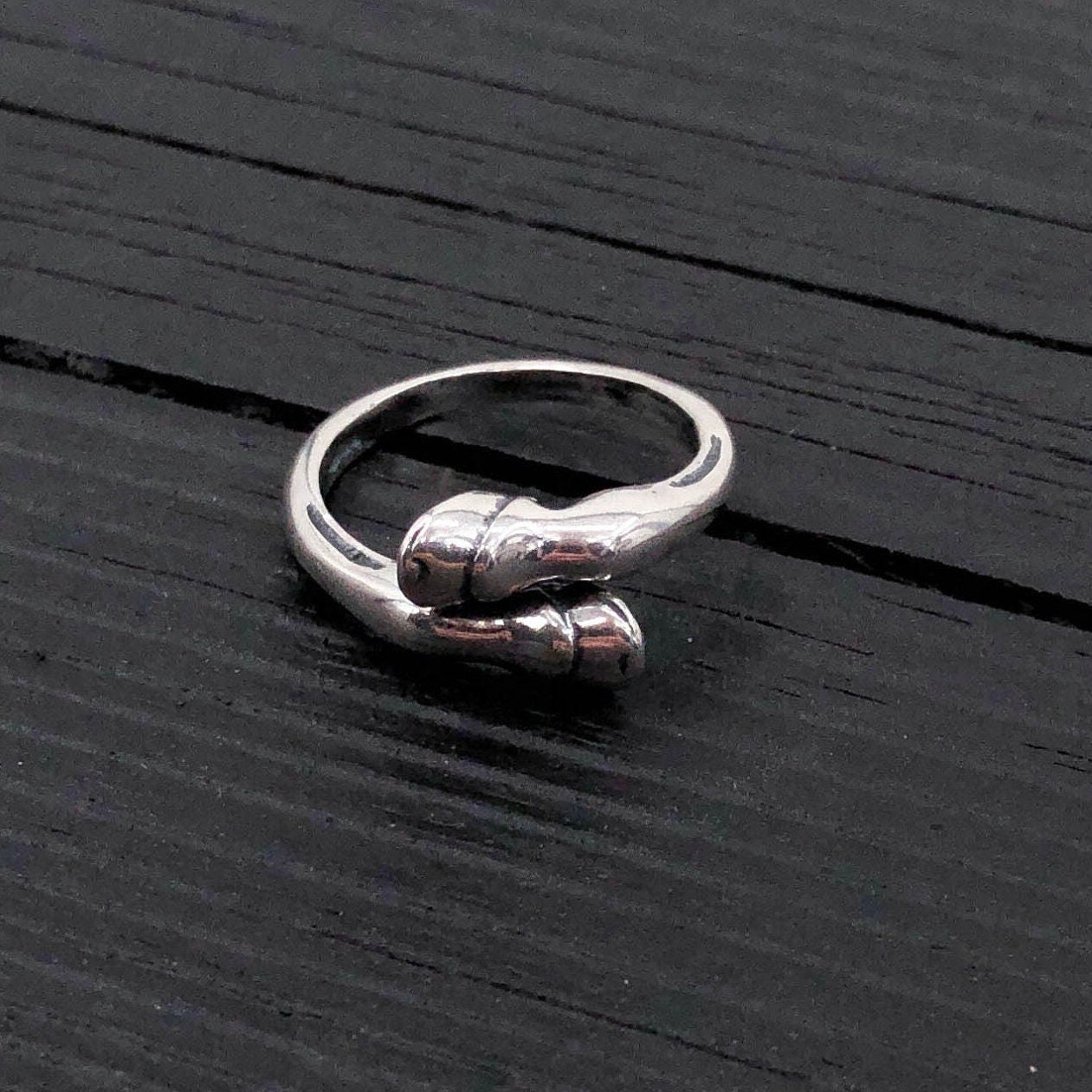 Sterling Silver Horse Hoof Ring