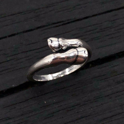 Sterling Silver Horse Hoof Ring