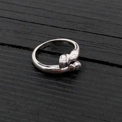 Sterling Silver Horse Hoof Ring