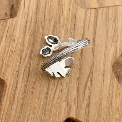 Oak Leaf and Acorn Adjustable Ring