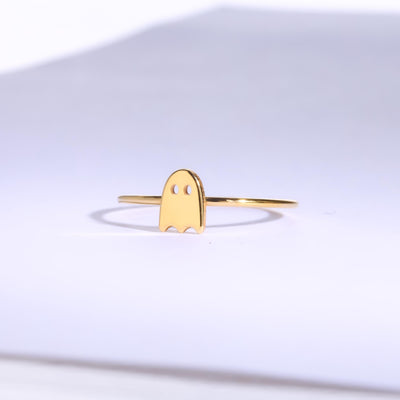 24k Gold Filled Ghost Ring