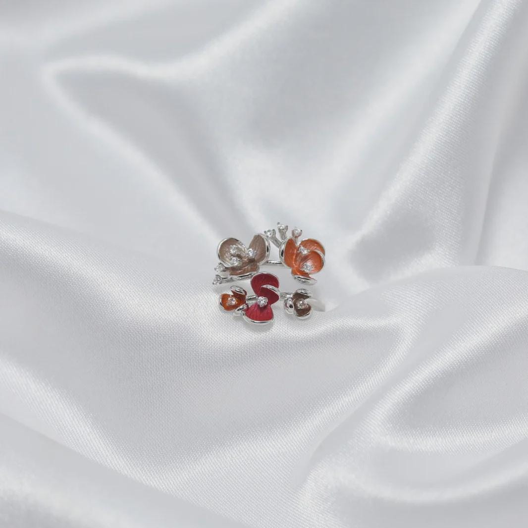 Handmade Sterling Silver Leaf Ring